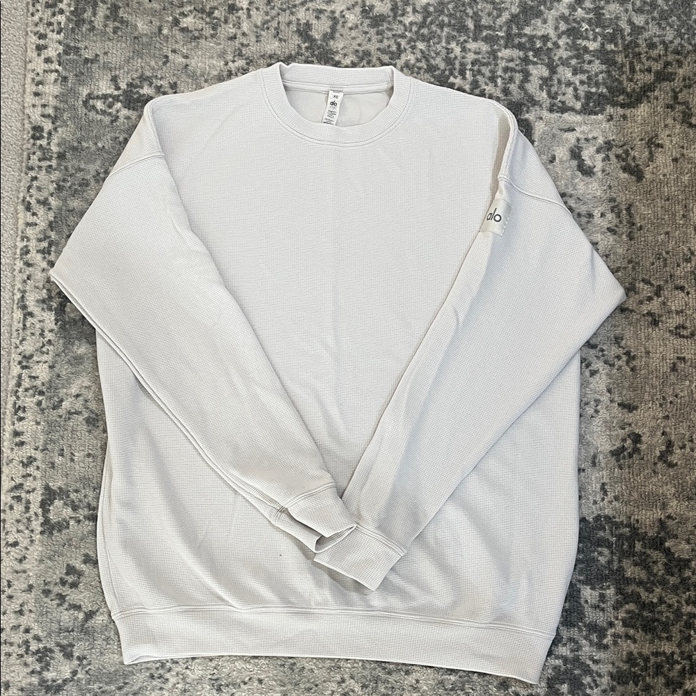 Alo Crewneck Top - Bone